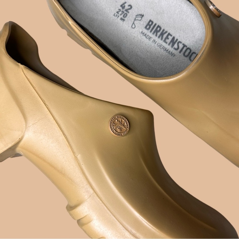 BIRKENSTOCK A 630 Cork brown Polyurethane Clogs. Limited edition color.